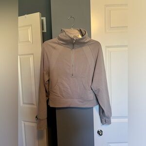 Taupe Half Zip